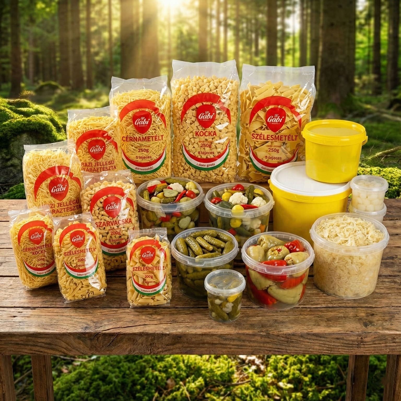 Tartós zöldség gyümölcs termékek: savanyúságok és tészták
